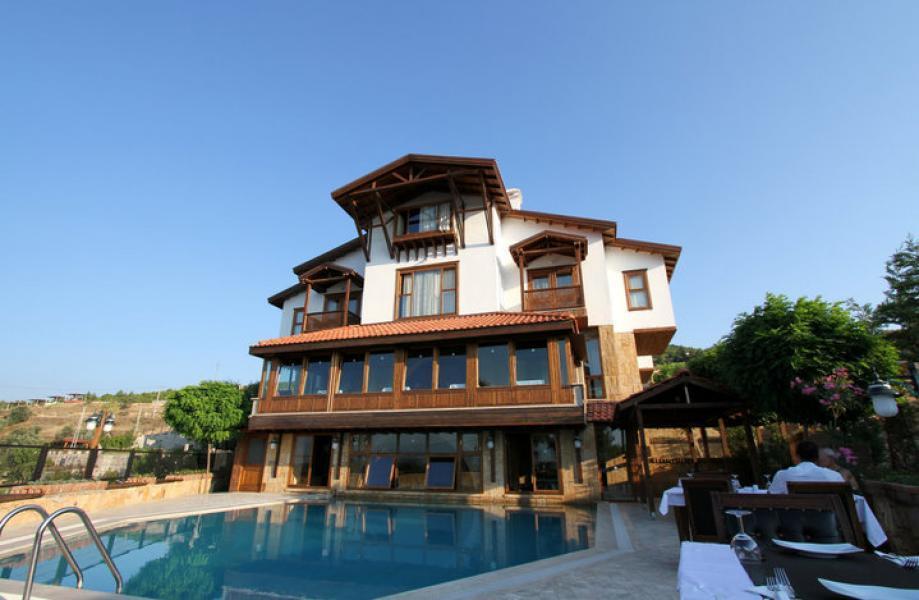 Daidalos Hotel Ören Exterior foto